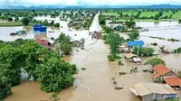 Ilustrasi banjir besar. (AFP/STR)