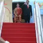 Presiden Jokowi dan Ibu Negara sebelum berangkat ke Bandung dan Pontianak. (Foto: Biro Pers Kepresidenan)