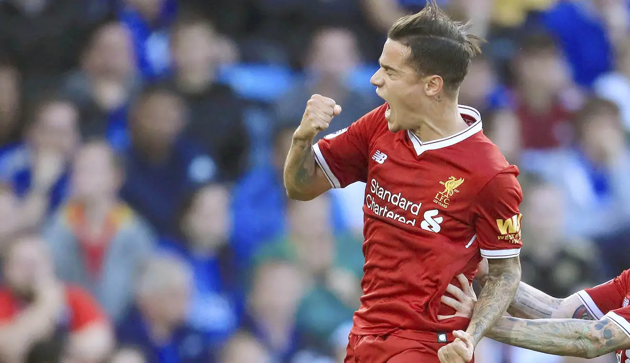 9. Philippe Coutinho (Brasil) - Liverpool. (AP/Mike Egerton)
