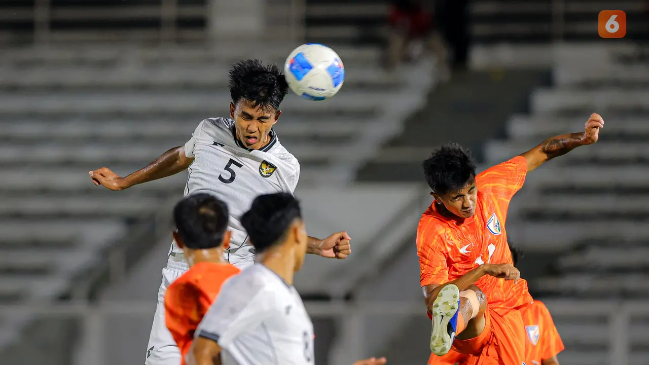 Foto: TC Tahap Pertama Timnas Indonesia U-22 Diakhiri dengan Laga Imbang Melawan India