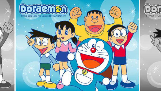  Gambar  Doraemon  Dan Teman  Temannya AR Production