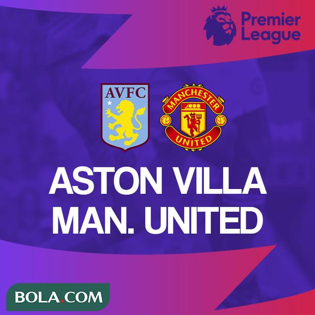 Premier League - Aston Villa Vs Manchester United