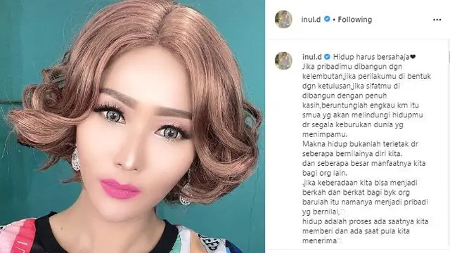 Unggahan Inul Daratista. (Foto: Instagram @inul.d)
