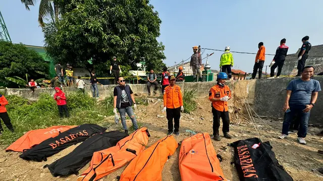 Jenazah mengambang di Kali Bekasi