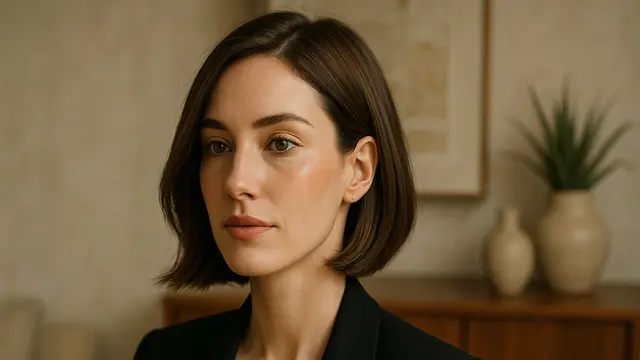 Model Rambut Bob untuk Wajah Panjang