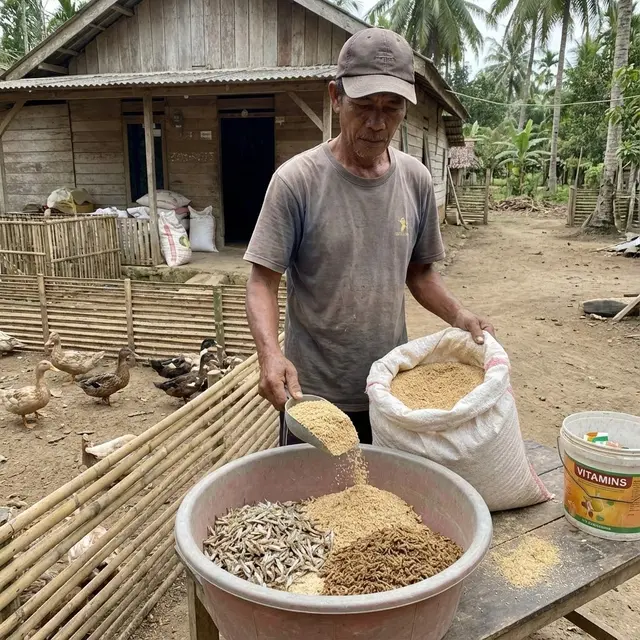 Pakan Alternatif yang Sering Dipakai Peternak Skala Rumah