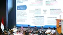 Sejumlah pembicara melakukan pemaparan saat Focus Group Discussion (FGD) yang digelar Forum Masyarakat Indonesia Emas (FORMAS) di Auditorium Penunjang Siaran Luar Negeri, Gedung Radio Republik Indonesia (RRI), Jakarta, Jumat (5/6/2026). (Liputan6.com/Helmi Fithriansyah)