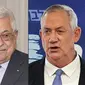 Menteri Pertahanan Israel Benny Gantz menghubungi pemimpin Palestina Mahmoud Abbas saat Ramadhan 2020. (AFP)