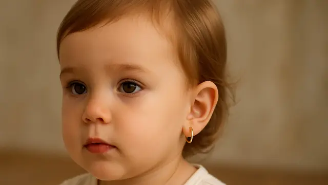 Model Anting Emas untuk Anak 2 Tahun