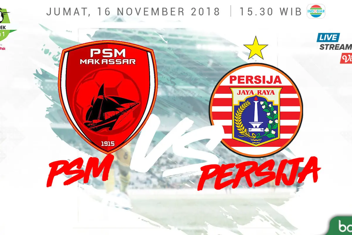 PSM Makassar Vs Persija Jakarta