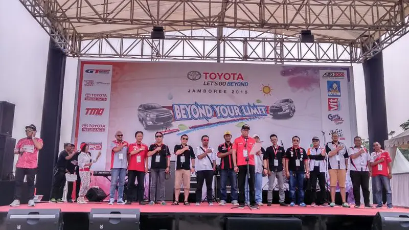 Komunitas dan Dealer Bersinergi Sukseskan Jambore Toyota