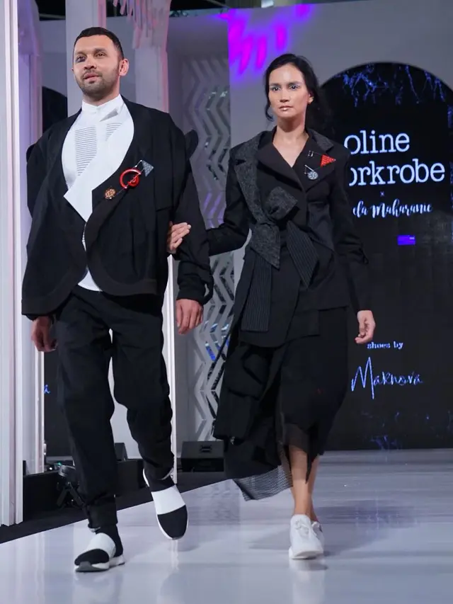 Oline Workrobe Tetap Memperlihatkan Identitasnya di Fashion Nation 2018