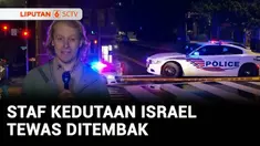Ada dua staf Kedutaan Israel tewas ditembak di dekat Museum Yahudi di Washington DC, Amerika Serikat. Informasinya kami rangkum dalam Jendela Dunia.