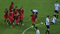 Portugal vs Argentina (AFP/VANDERLEI ALMEIDA)