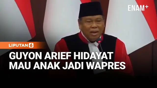 Guyon Arief Hidayat Ingin Anak Jadi Wapres, Satu Ruangan di MK Tertawa