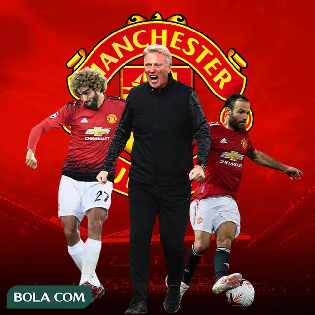 Manchester United - David Moyes, Marouane Fellaini, Juan Mata