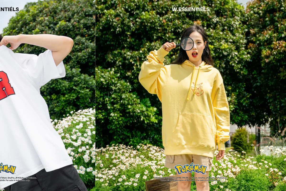 ​Label W.ESSENTIÉLS Kembali Merilis Koleksi Streetwear Pokémon