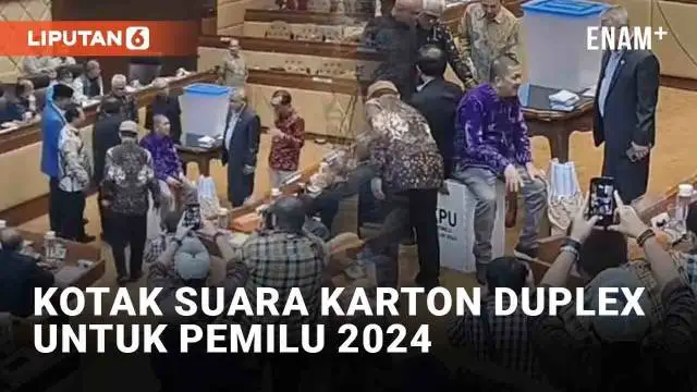 VIDEO: KPU Gunakan Kotak Suara Karton Duplex untuk Pemilu 2024, Diklaim Lebih Kuat dari Kotak Suara Sebelumnya