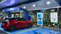 PLN mengajak kerja sama empat perusahaan untuk memperbanyak ketersediaan charging station untuk kendaraan listrik atau mobil listrik di Indonesia. (Dok PLN)