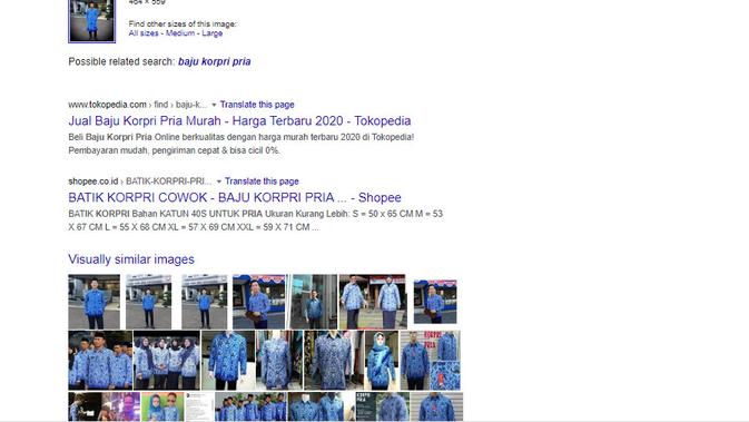Penelusuran klaim foto PNS mengenakan gamis seragam batik Korpri