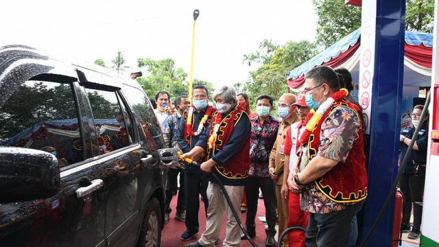 Bph Migas Resmikan Bbm Satu Harga Di Kabupaten Nias Barat Bisnis Liputan6 Com