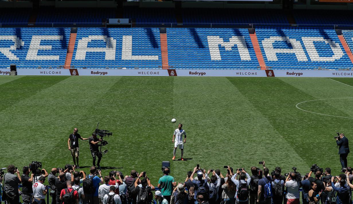 gabung real madrid rodrygo goes unjuk