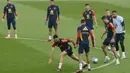 Laga kontra Norwegia nanti bakal menjadi laga pertama La Furia Roja bersama mantan pelatih Spanyol U-19, Spanyol U-21, dan Spanyol U-23 tersebut. (Photo by CRISTINA QUICLER / AFP)
