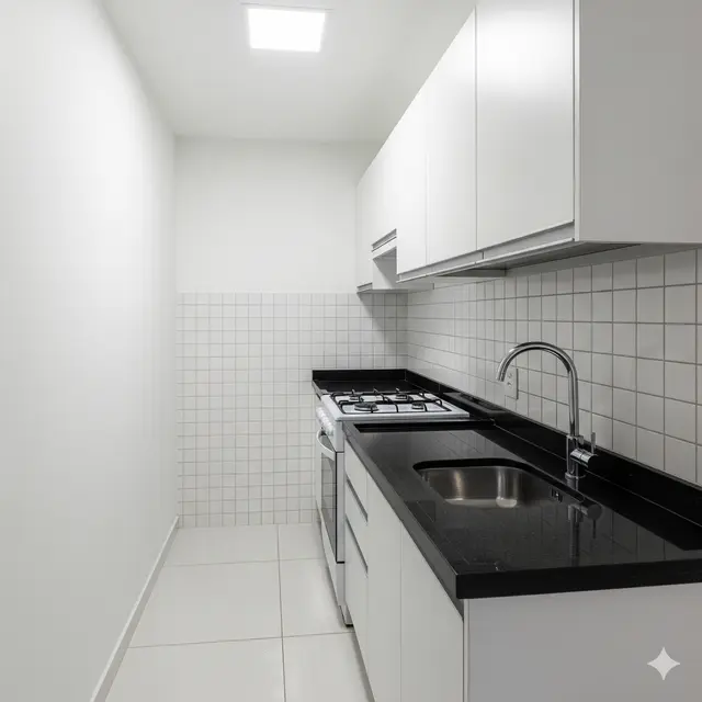 Inspirasi Desain Dapur Kecil Sederhana untuk Rumah Modern. Gemini