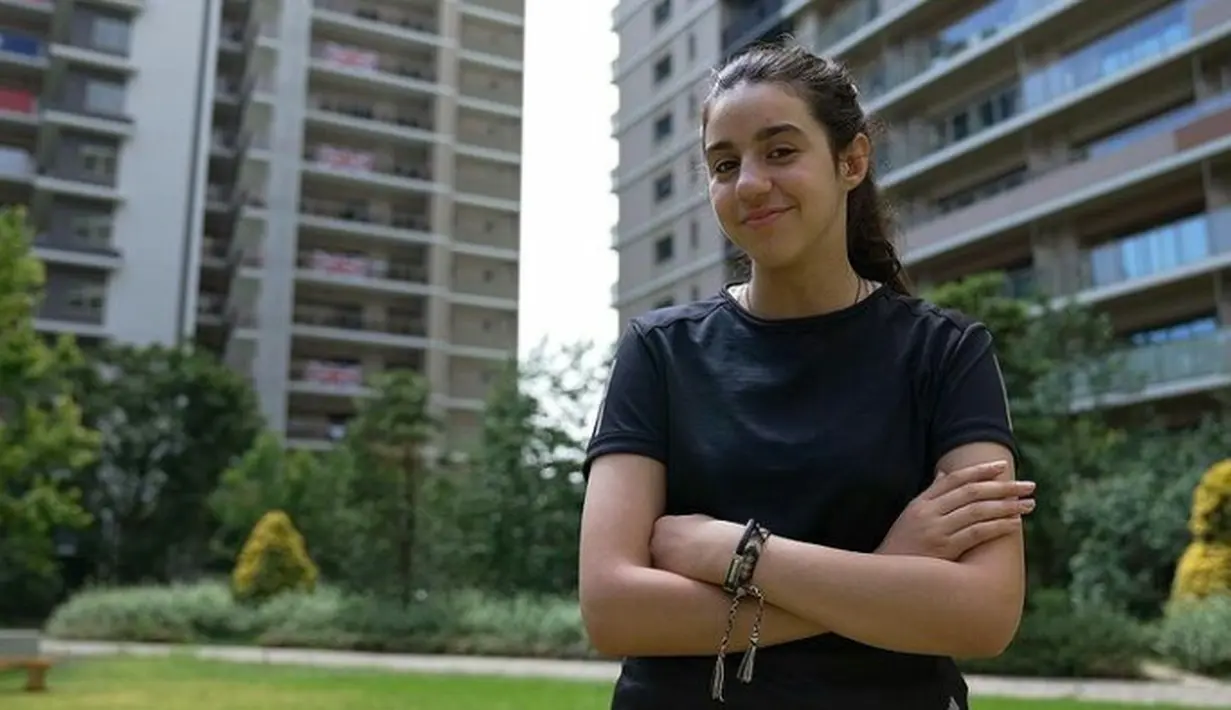 Meskipun mengalami kekalahan melawan Liu Jia dengan skor 4-0, Zaza mampu melewati pertandingan dengan baik. (Instagram/adairstagram).