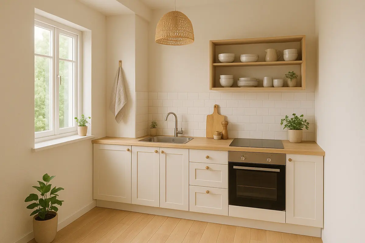 Desain Dapur Minimalis 3x2 (Foto: ChatGPT)