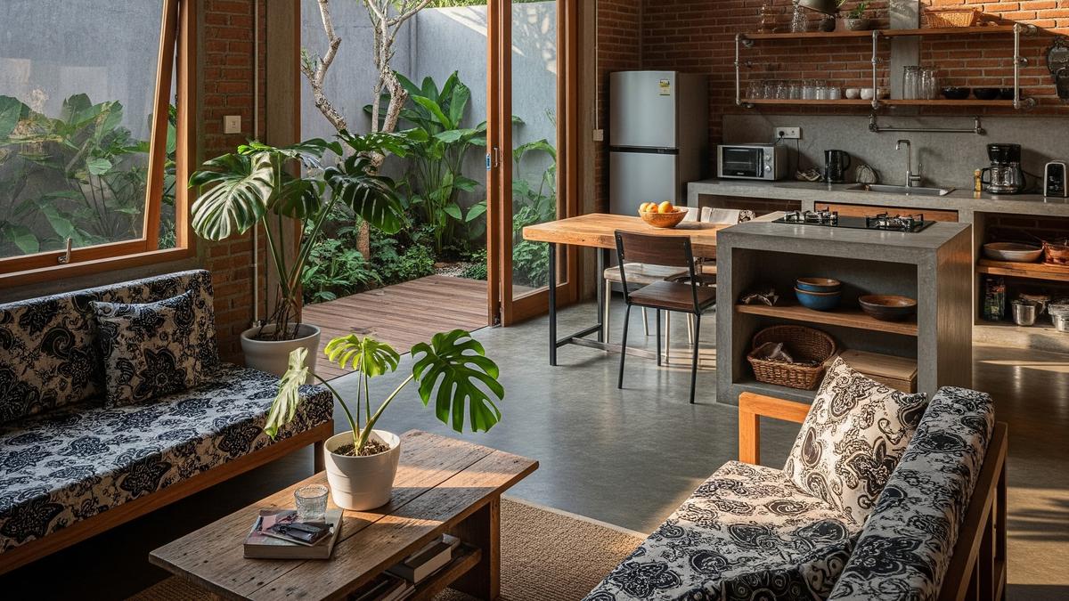 9 Model Rumah Mungil Tapi Terasa Luas Berkat Tata Ruang Terbuka, Hunian Modern