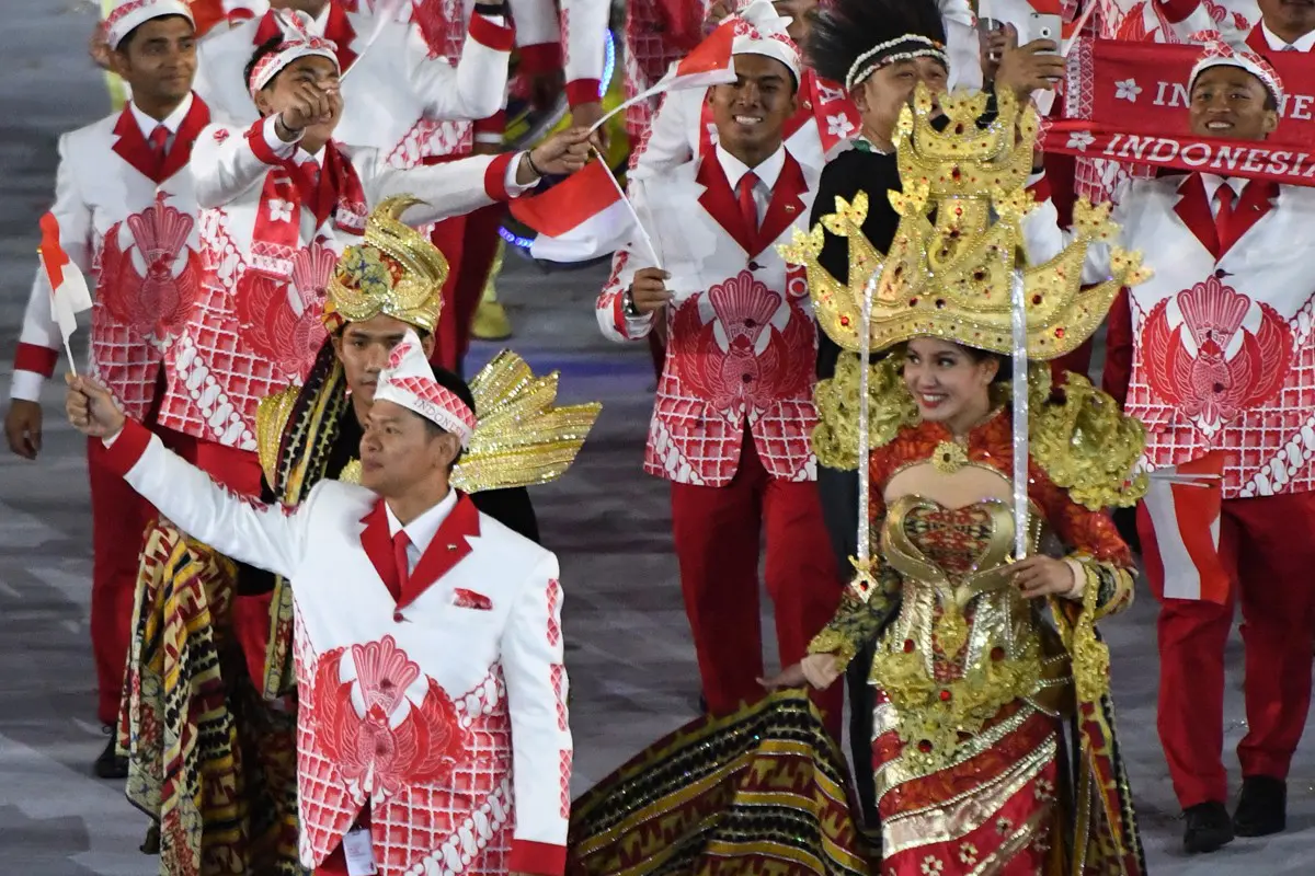 Kostum Tradisional Olimpiade