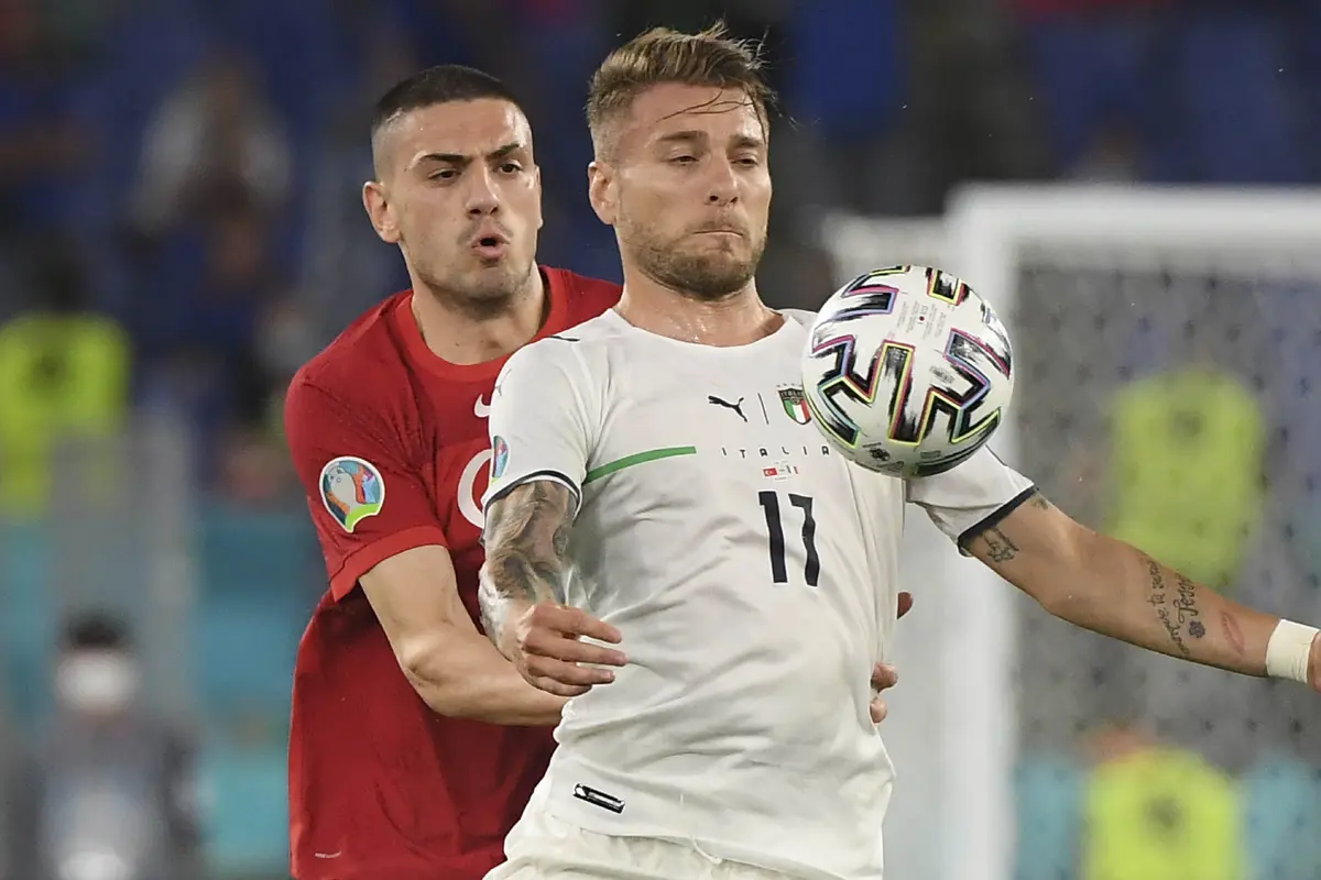 Foto Piala Eropa: Duet Maut Immobile-Insigne, Italia Gulung Turki di Pertandingan Pembuka Euro 2020