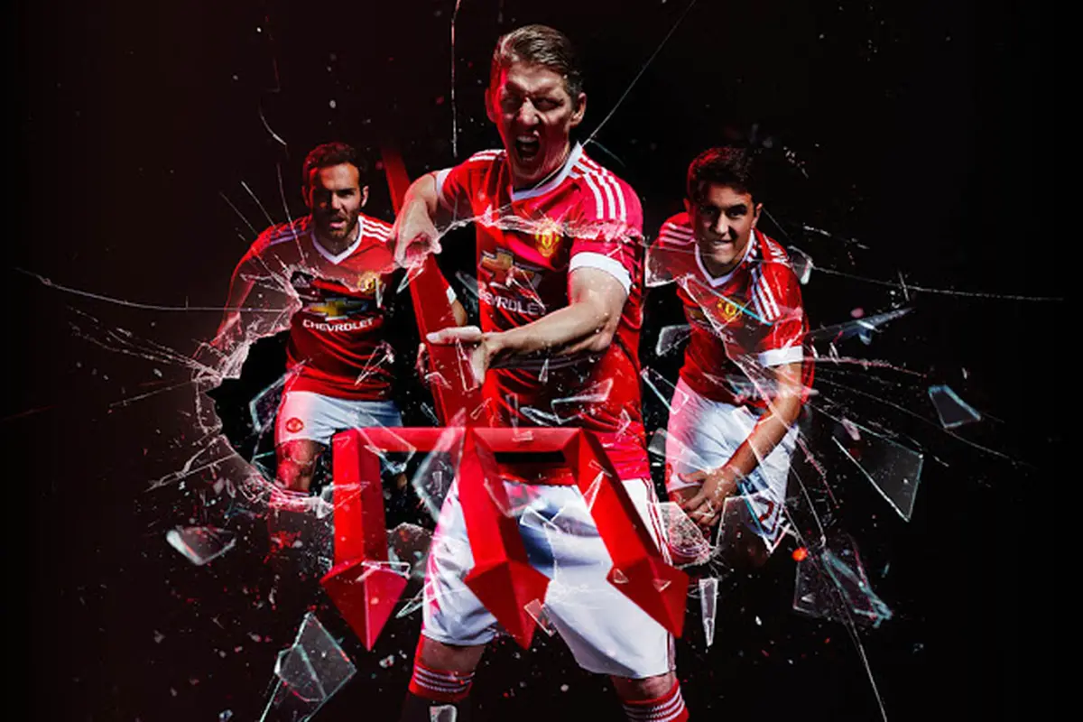 Jersey baru Manchester United dengan apparel Adidas (ManUtd.com)