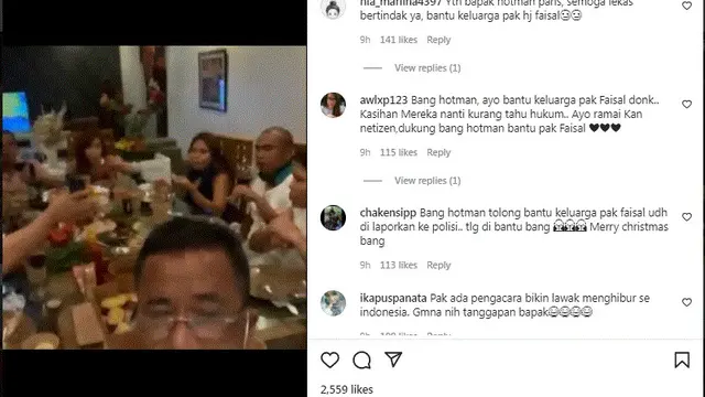 Warganet minta Hotman Paris bantu keluarga Bibi Andriansyah