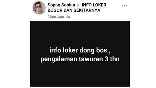 5 Status Facebook Cari Pekerjaan Ini Bikin Senyum Nyengir