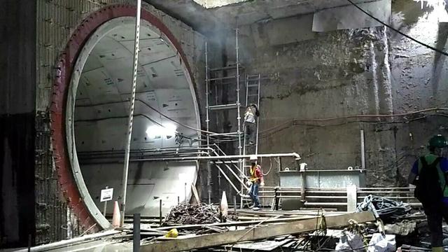 Proyek MRT Jakarta bawah tanah