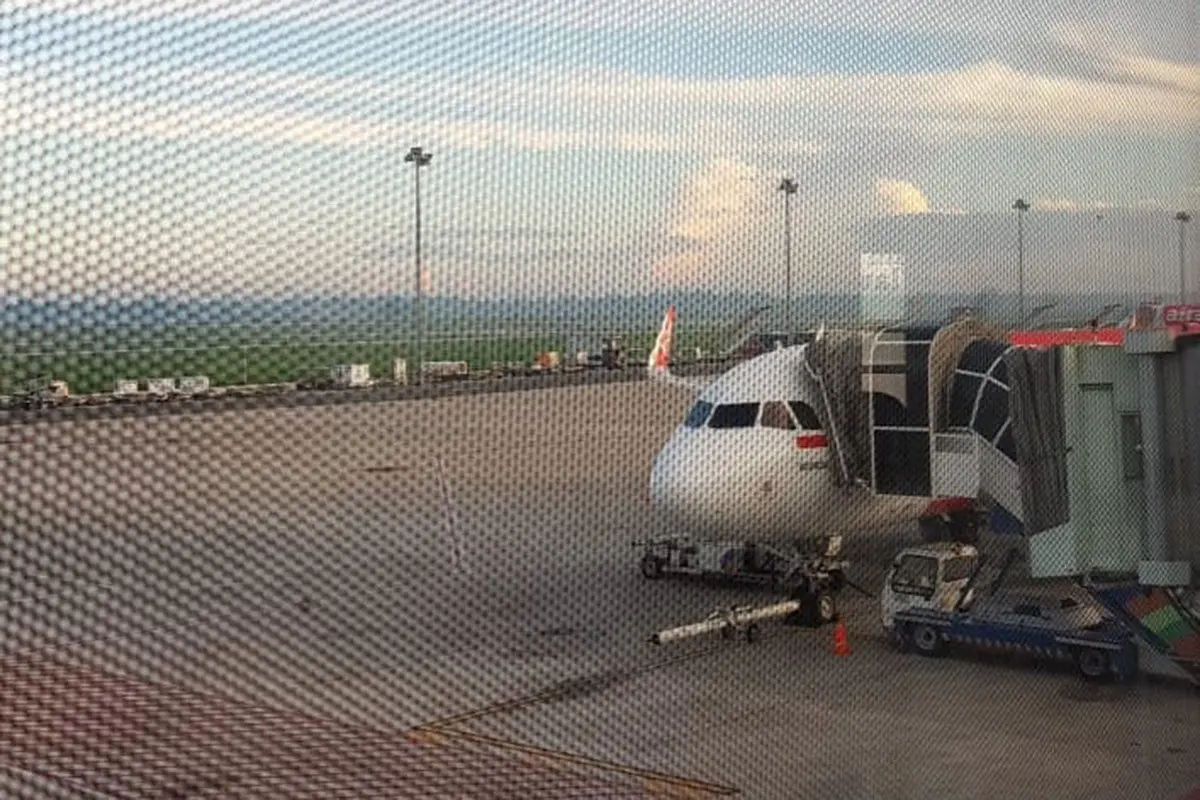 Kondisi penerbangan di Bandara Kualanamu beberapa waktu lalu