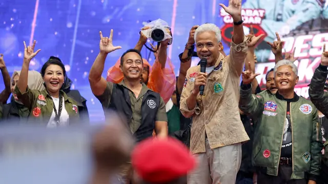 Calon presiden nomor urut 03, Ganjar Pranowo
