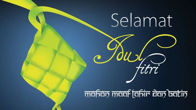 10 Gif Ucapan Selamat Hari Raya Lebaran Idul Fitri Super Keren Lifestyle Fimela Com