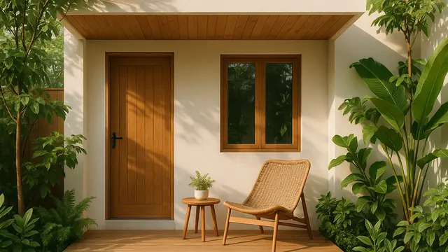 Desain Teras Rumah Kecil Minimalis Modern