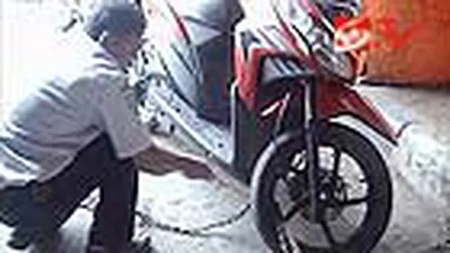 Puluhan Sepeda Motor Digembok