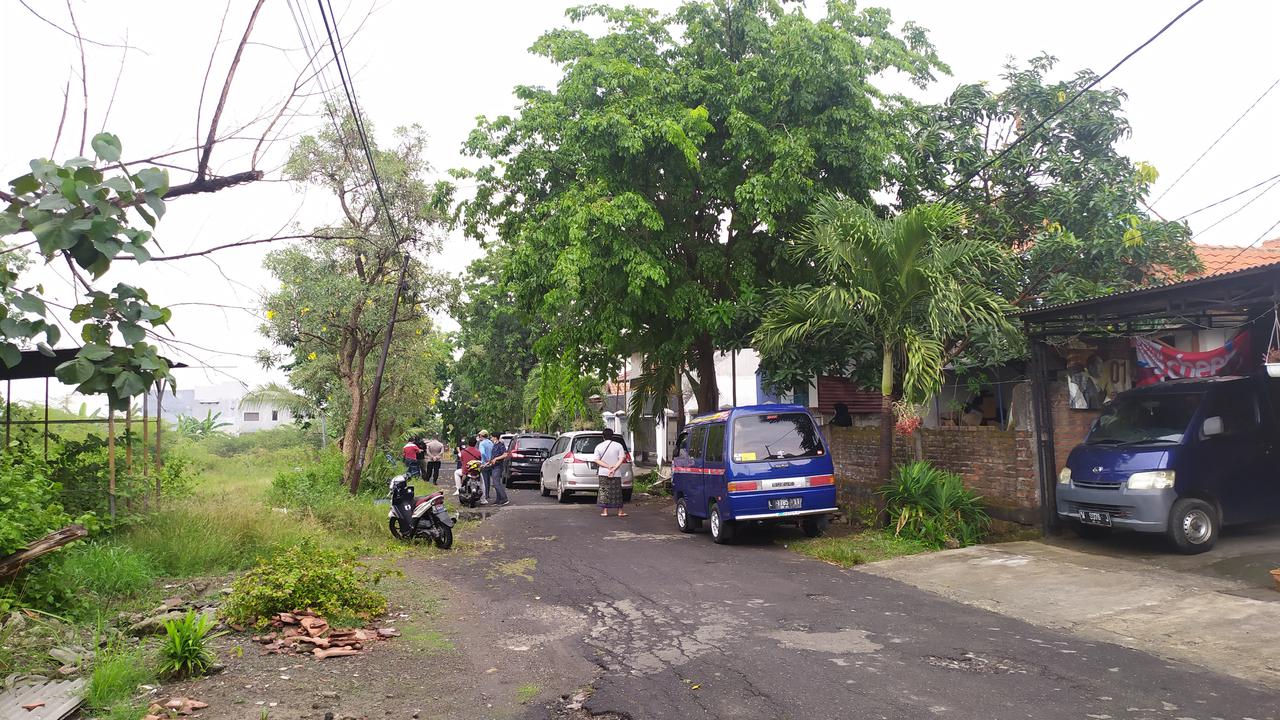 Lokasi penangkapan terduga teroris di Driyorejo Gresik. (Dian Kurniawan/Liputan6.com)