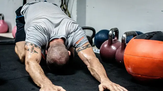 Ilustrasi olahraga, stretching