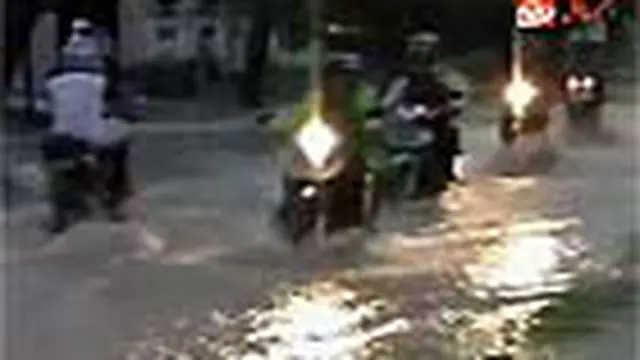 Rumah dan Sawah di Sragen Tergenang Banjir
