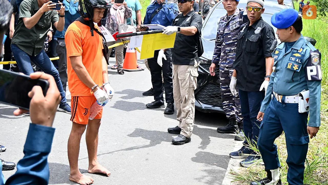 Rekonstruksi Kasus Juwita Banjarbaru Kalimantan Selatan Liputan6.com