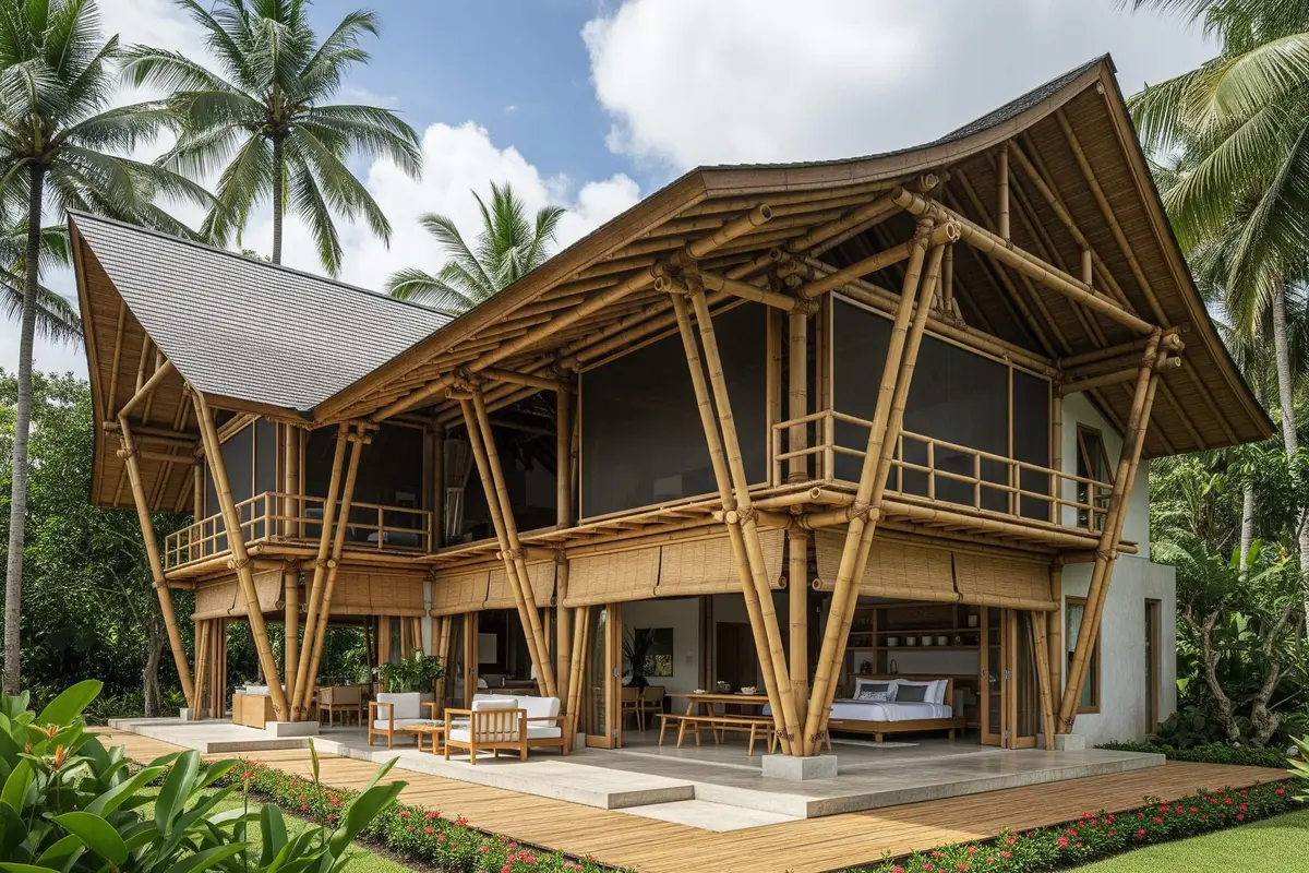 Ide Desain Rumah Semi Permanen yang Tetap Nyaman untuk Keluarga Besar