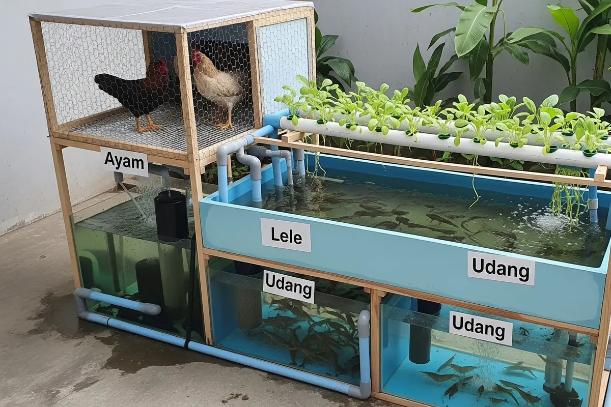 Panduan Mengelola Sistem Ternak 3 Hewan di Lahan 2x2 Meter
