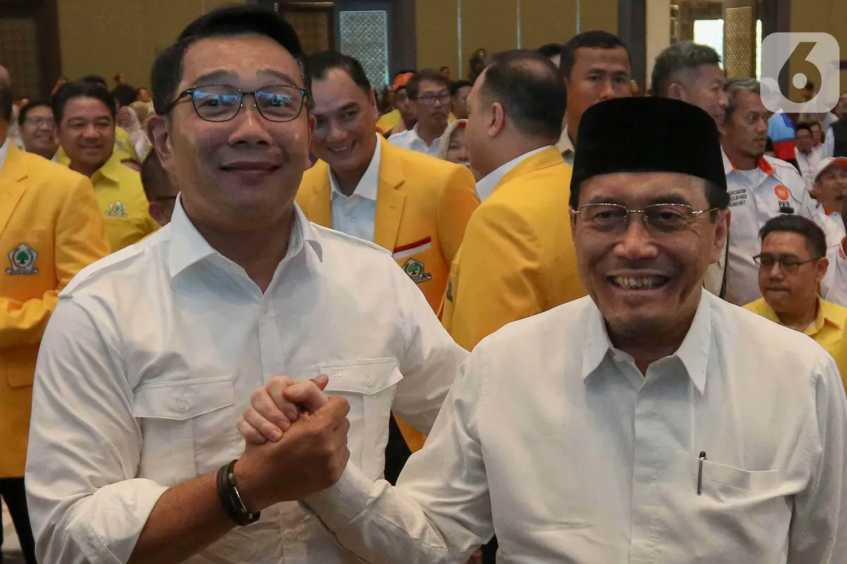 deklarasi Ridwan Kamil dan Suswono