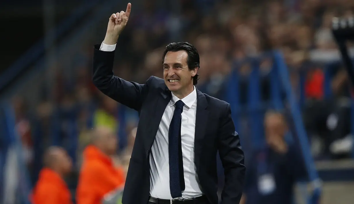 Uani Emery pernah melatih beberapa klub top di Eropa, antara lain Valencia (2008-2012) dan Spartak Moscow (2012-2013). (AFP/Charly Triballeau)